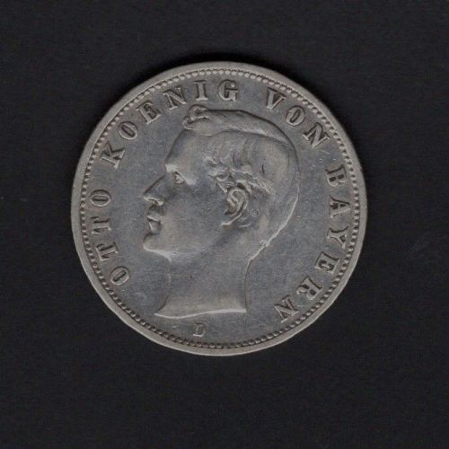 Bayern 1904 2 Mark König Otto ss-vz