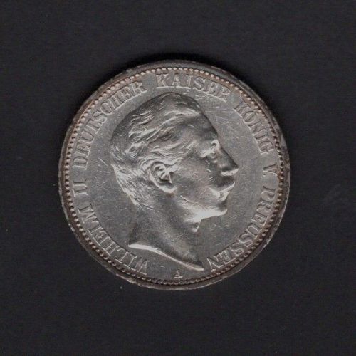 Preussen 1907 2 Mark Wilhelm II. ss