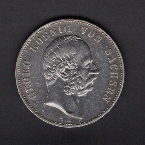 Sachsen 1903 5 Mark König Georg ss-vz