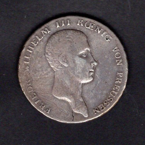 Preussen 1814 1 Reichstaler Friedrich Wilhelm III.