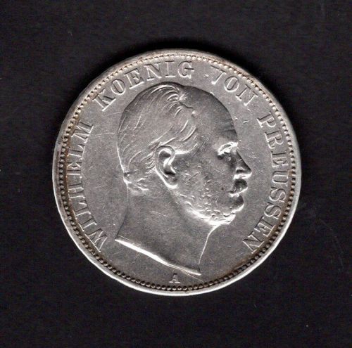 Preussen 1867 1 Vereinstaler Wilhelm I. ss-vz