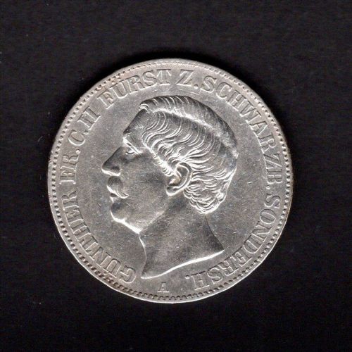 Schwarzburgs-Sondershausen 1870 1 Vereinstaler Günther Fr. C. II. vz