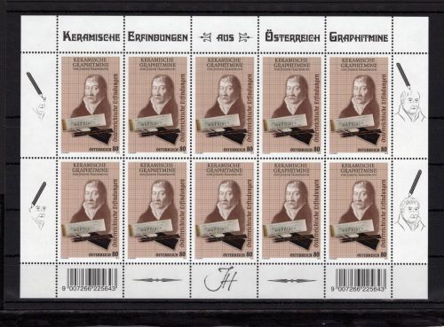 Österreich Kleinbogen MiNr. 3182 postfrisch Erfinder