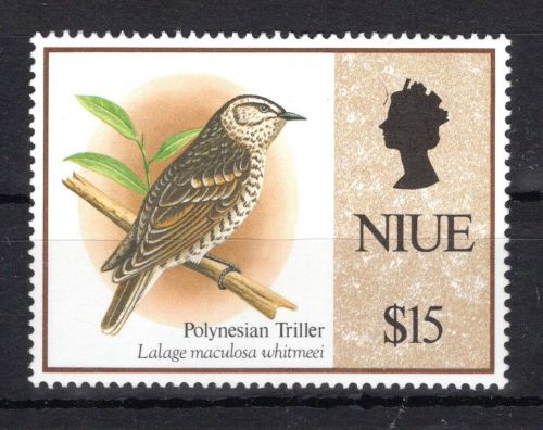 Niue MiNr. 835 Sperlingsvogel Polynesischer Triller postfrisch Tiere