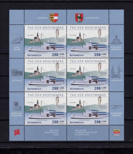 Österreich Kleinbogen MiNr. 3399 postfrisch Tag der Briefmarke