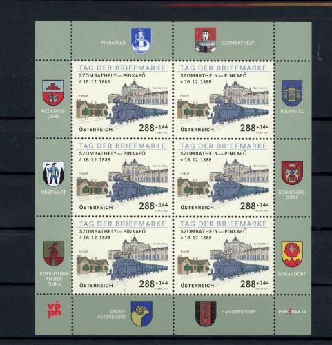 Österreich Kleinbogen MiNr. 3294 postfrisch Tag der Briefmarke