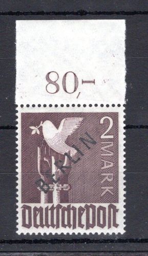 Berlin MiNr. 18 P OR ndgz postfrisch ungefaltet
