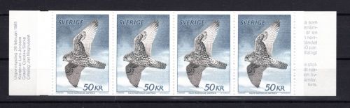 Schweden MiNr. MH 1140I Falke Jaktfalk 1981 postfrisch Tiere