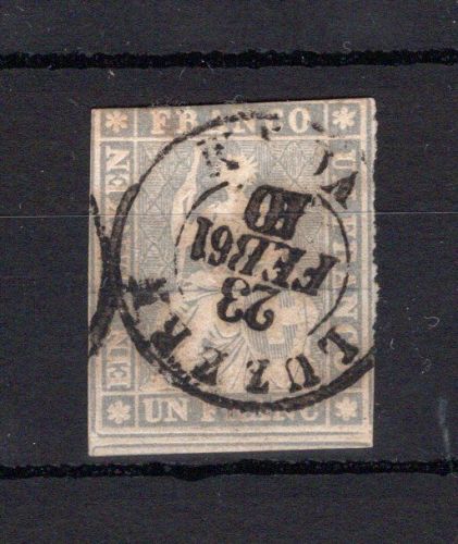 Schweiz MiNr. 18 II gestempelt