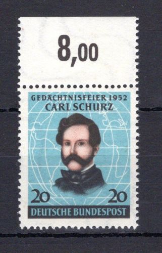 Bund MiNr. 155 Oberrand postfrisch