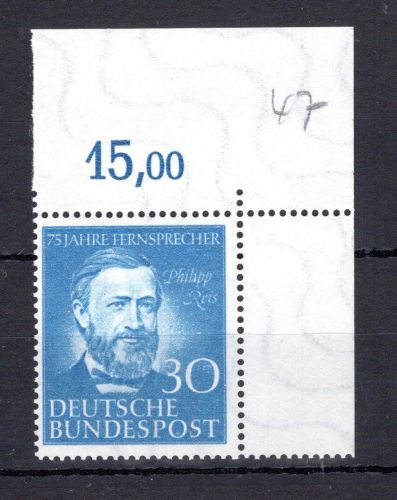 Bund MiNr. 161 Eckrand or postfrisch