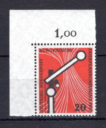 Bund MiNr. 219 Eckrand ol postfrisch