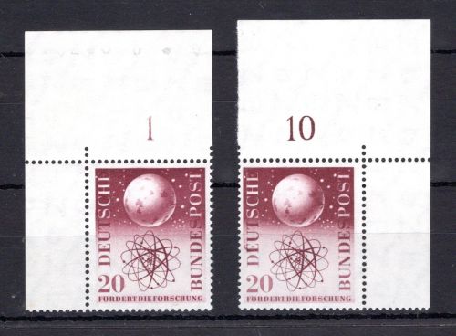 Bund MiNr. 214 Eckrand ol+or postfrisch