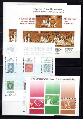Australien Lot Blöcke/ Kleinbögen postfrisch
