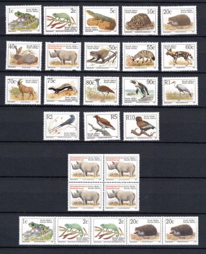 Südafrika MiNr. 890-907 postfrisch Heimische Tiere