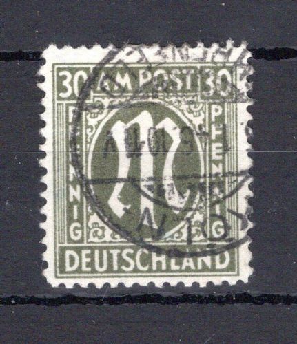 Bi-Zone MiNr. 29 a Cz gestempelt geprüft Hettler