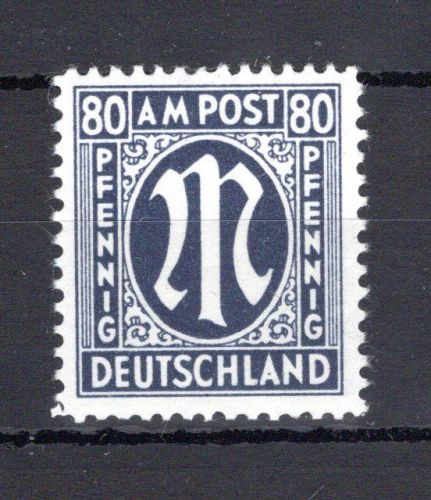 Bi-Zone MiNr. 34 b Cz postfrisch geprüft Wehner