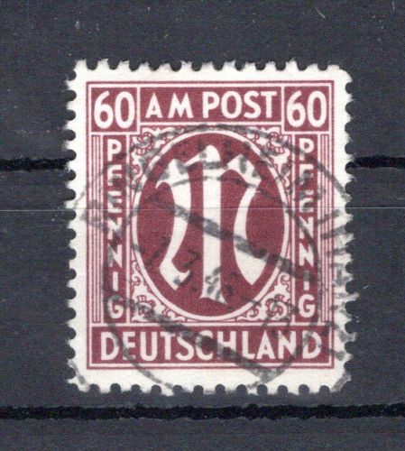 Bi-Zone MiNr. 33 a Bz gestempelt Kurzbefund Wehner