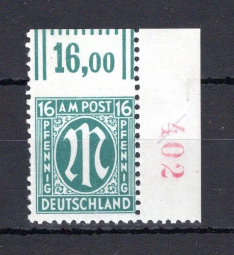 Bi-Zone MiNr. 25 Az Uo r3 postfrisch ungefaltet