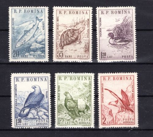 Rumänien MiNr. 1833-1838 postfrisch Heimische Tiere