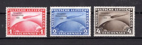 Deutsches Reich MiNr. 496-498 postfrisch 496 Fotoattest Schlegel