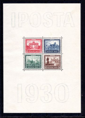 Weimar MiNr. Block 1 postfrisch geprüft Schlegel