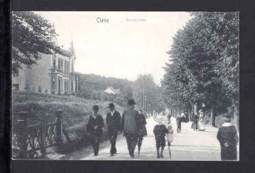 AK Cleve (Kleve) NRW um 1910 Gruftstraße