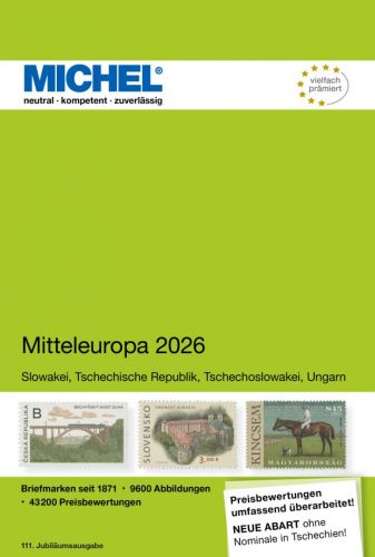 Michel Katalog Mitteleuropa 2026 (E2) 6081-2 Neu