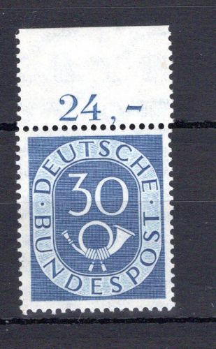 Bund MiNr. 132 Oberrand postfrisch