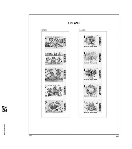 DAVO Finnland Vordrucke Luxus 2025 DV3555 Neuware