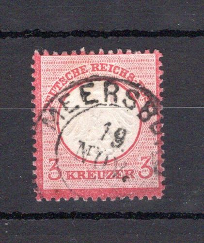 Kaiserreich MiNr. 9 gestempelt geprüft Hennies
