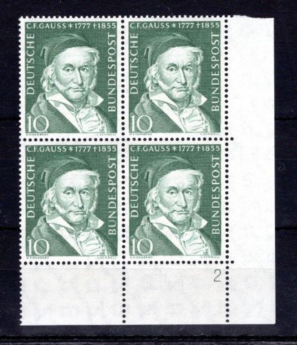 Deutsches Reich MiNr. 204 postfrisch 4er Block Eckrand ul FN2