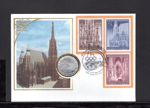 Österreich 1988 Numisbrief 1 Stephans Groschen