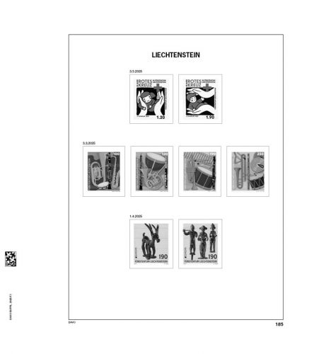 DAVO Liechtenstein Vordrucke Luxus 2025 DV6455 Neuware