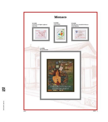 DAVO Monaco Vordrucke Luxus 2025 DV6755 Neuware