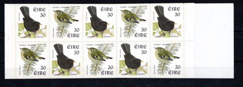 Irland MiNr. Markenheftchen 44 postfrisch Vögel Goldhähnchen und Amsel