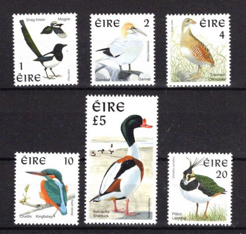 Irland MiNr. 1016-1021A postfrisch Heimische Vögel