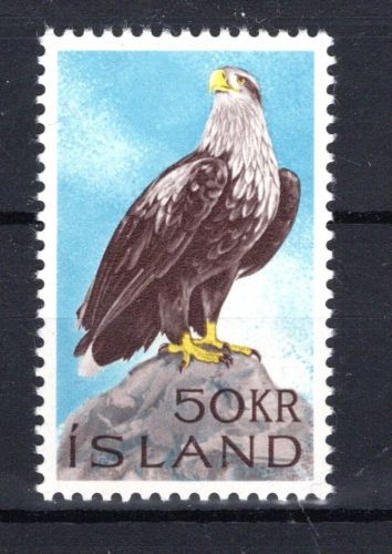 Island MiNr. 399 postfrisch Greifvögel Steinadler
