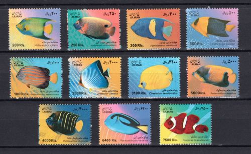 Iran MiNr. 3139-3139 Satz postfrisch Fische des Persischen Golfes 2009