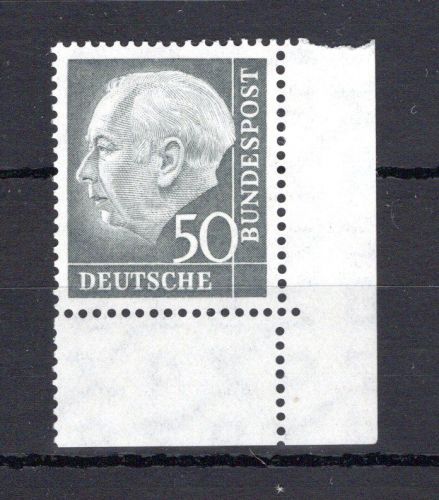 Bund MiNr. 189 postfrisch Eckrand ur, ungefaltet