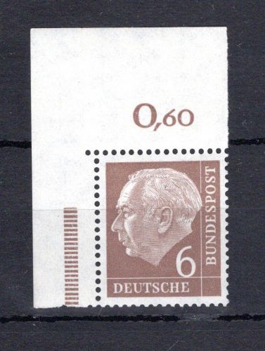 Bund MiNr. 180 x Eckrand ol postfrisch ungefaltet