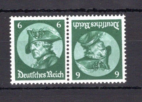 Deutsches Reich Zusammendruck MiNr. K 17 postfrisch ungefaltet