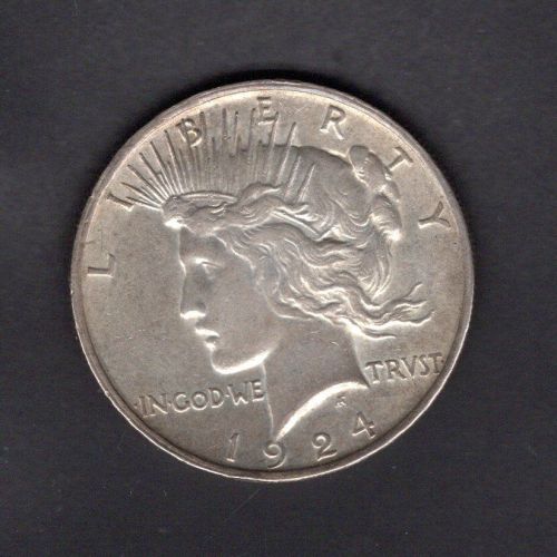 USA 1924 Peace Dollar Philadelphia (Erhaltung!) vz