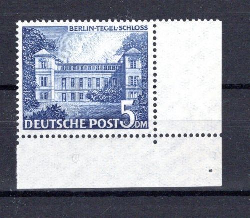 Berlin MiNr. 60 Eckrand ur postfrisch ungefaltet
