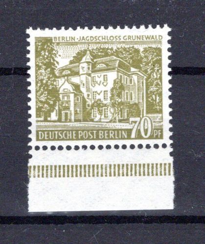 Berlin MiNr. 123 Unterrand postfrisch ungefaltet