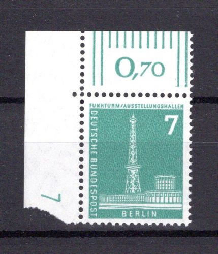 Berlin MiNr. 142 w DZ Eckrand ol postfrisch ungefaltet