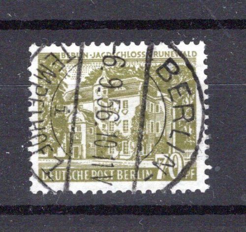 Berlin MiNr. 123 Vollstempel Tempelhof