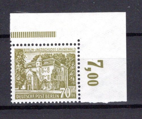 Berlin MiNr. 123 Eckrand ol postfrisch ungefaltet