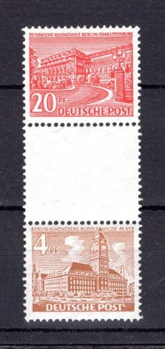 Berlin Zusammendruck MiNr. SZ 3 A postfrisch geprüft Schlegel