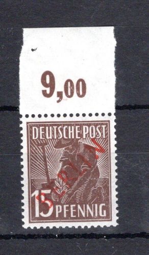 Berlin MiNr. 25 P OR ndgz postfrisch ungefaltet, geprüft Lippschütz